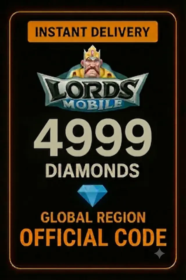 Lords Mobile - 4999 Diamonds (INT)