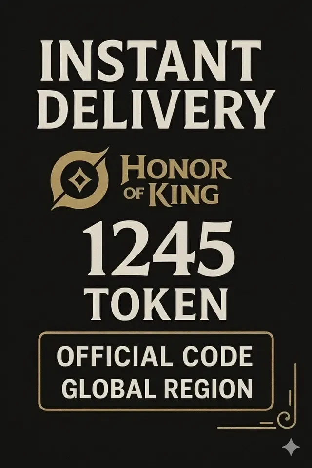 1245 توكنز (عالمي) - Honor of Kings