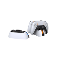 Dobe Dual Charging Station for PS5 Controllers - White