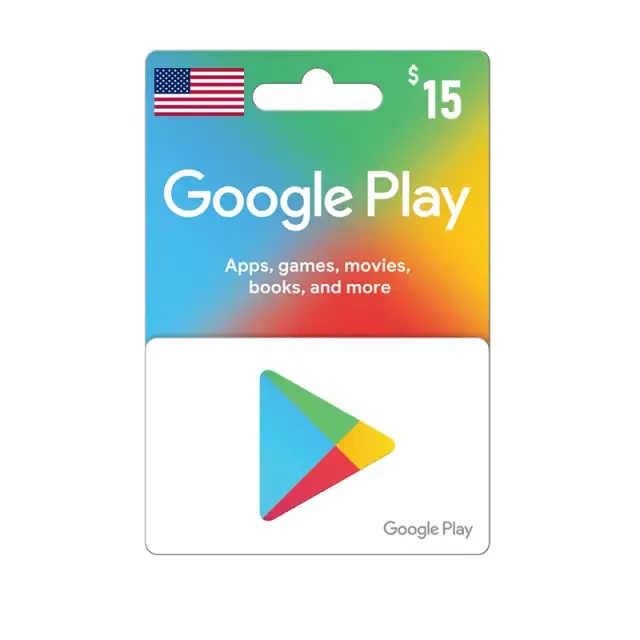 Google Play Gift Card USA Store USD 15