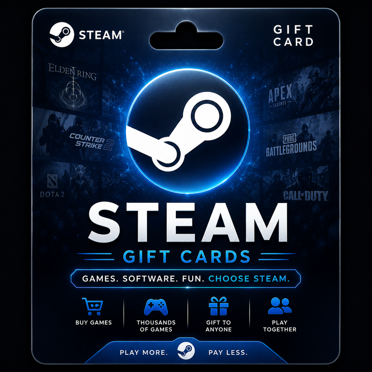 Steam Gift Cards