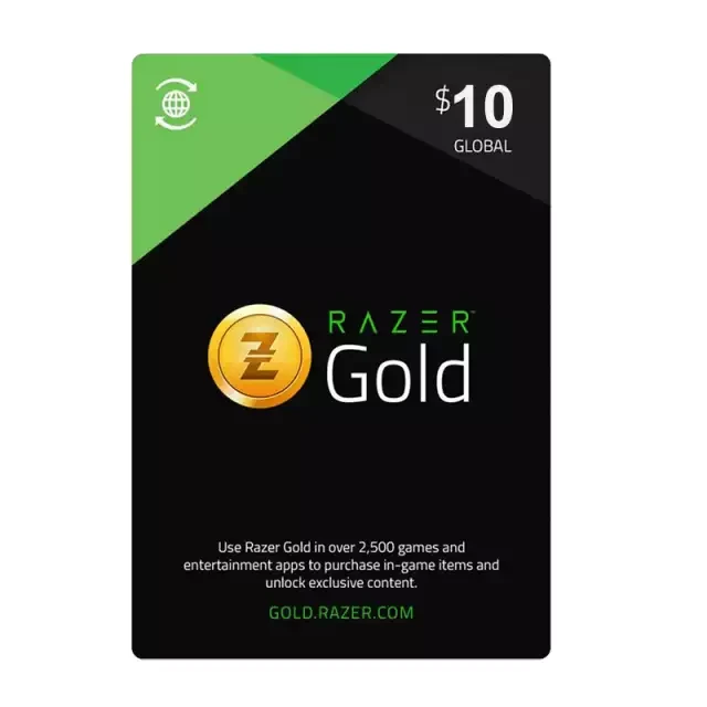 Razer Gift Card Global Store USD 10