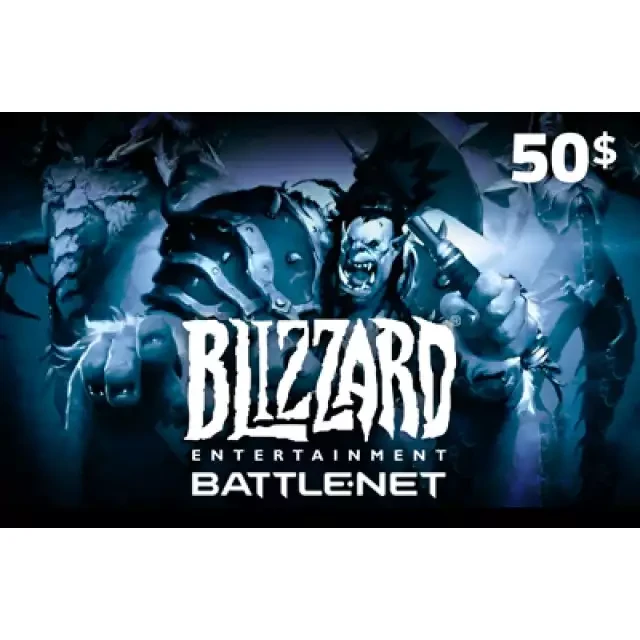 Blizzard Gift Card USA Store USD 50