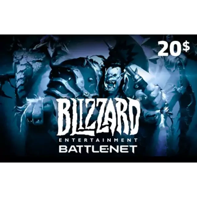 Blizzard Gift Card USA Store USD 20