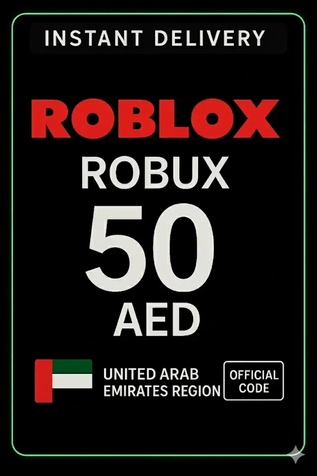 Roblox Gift Card (UAE Accounts ONLY) AED 50