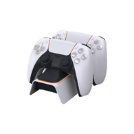 DOBE Dual Charging Dock for PS5 Controllers - White