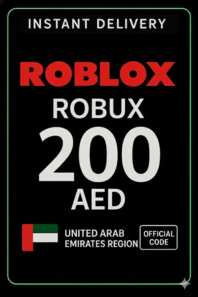 Roblox Gift Card (UAE Accounts ONLY) AED 200