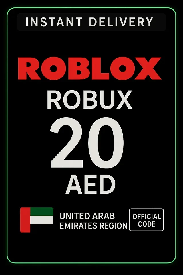 Roblox Gift Card (UAE Accounts ONLY) AED 20