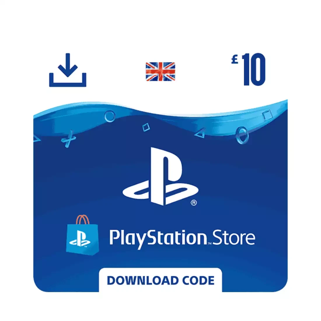 PSN CARD 10 [PSN Code - UK account]
