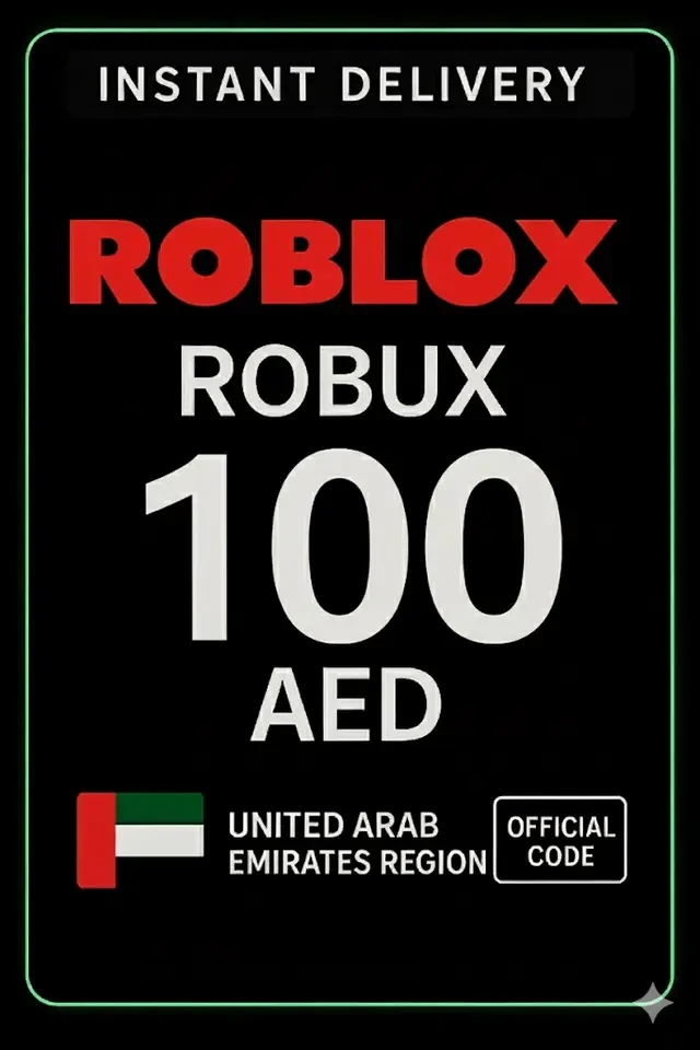 Roblox Gift Card (UAE Accounts ONLY) AED 100