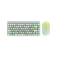 Keyboard And Mouse Combo FOREV FV-W10 Colorful 2.4ghz Wireless Keyboard And Mouse Combo - Green
