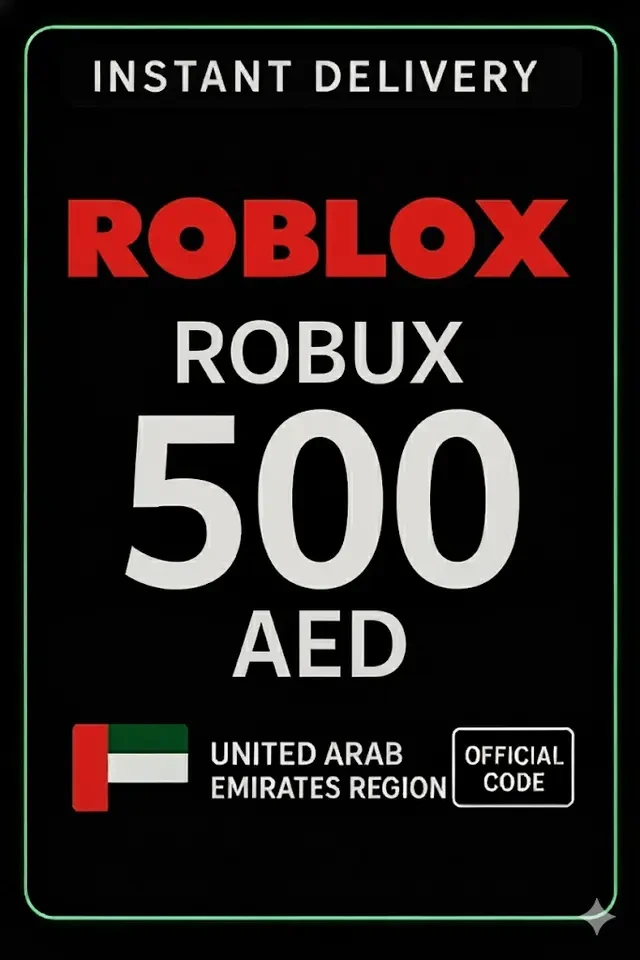 Roblox Gift Card (UAE Accounts ONLY) AED 500