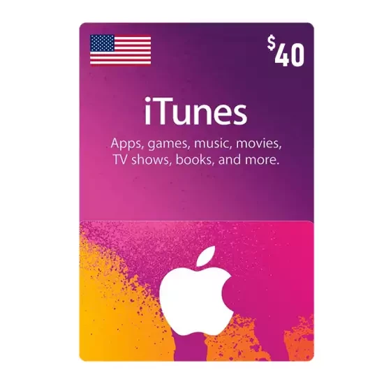 Apple iTunes Gift Card USA $40