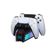 DOBE Dual Charging Dock for PS5 Controllers - RGB