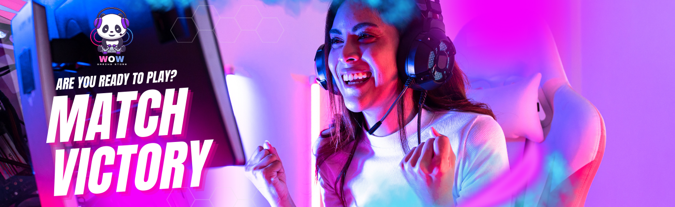 wow gaming store promo