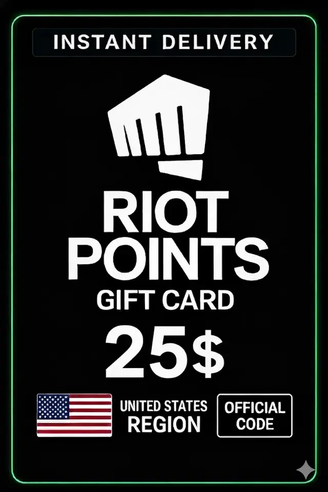 كود  Riot 25 $ - الولايات المتحدة الأمريكية