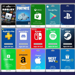 Gaming Gift Cards