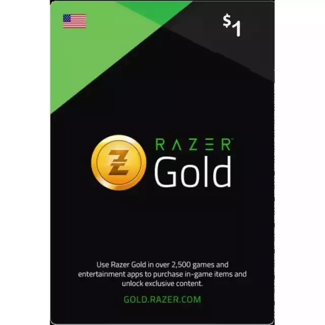 Razer Gift Card USA Store USD 1