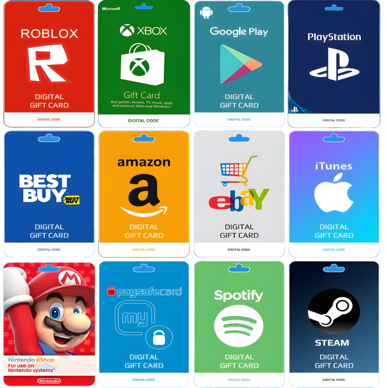 Gaming Gift Cards