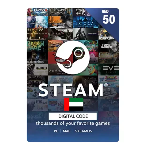 Steam Gift Card UAE Store AED 50