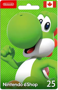 Nintendo E-Shop 25 Gift Card - Canada