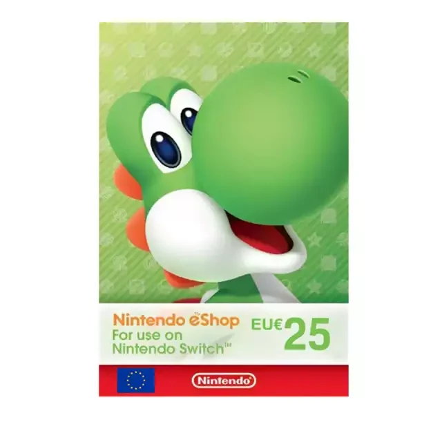 Nintendo eShop Gift Card Europe Store EUR 25