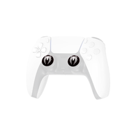 Spider White Thumb Grips - Black