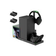 Cooling Stand with Charging Station for Xbox Series X - Black