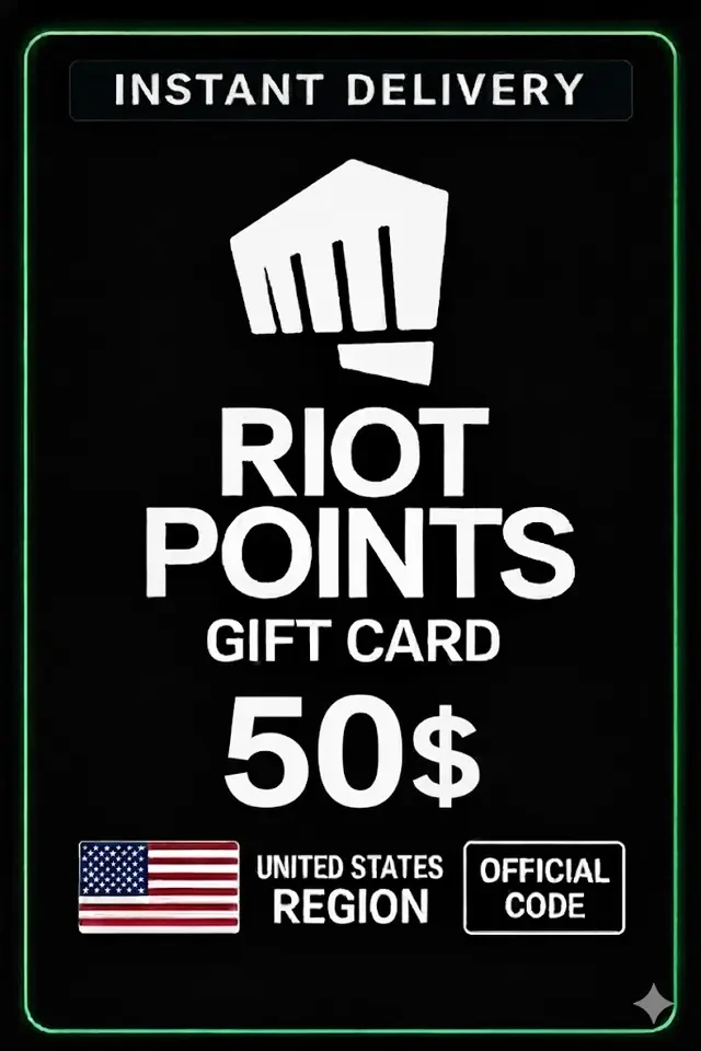 رمز Riot 50$ - الولايات المتحدة