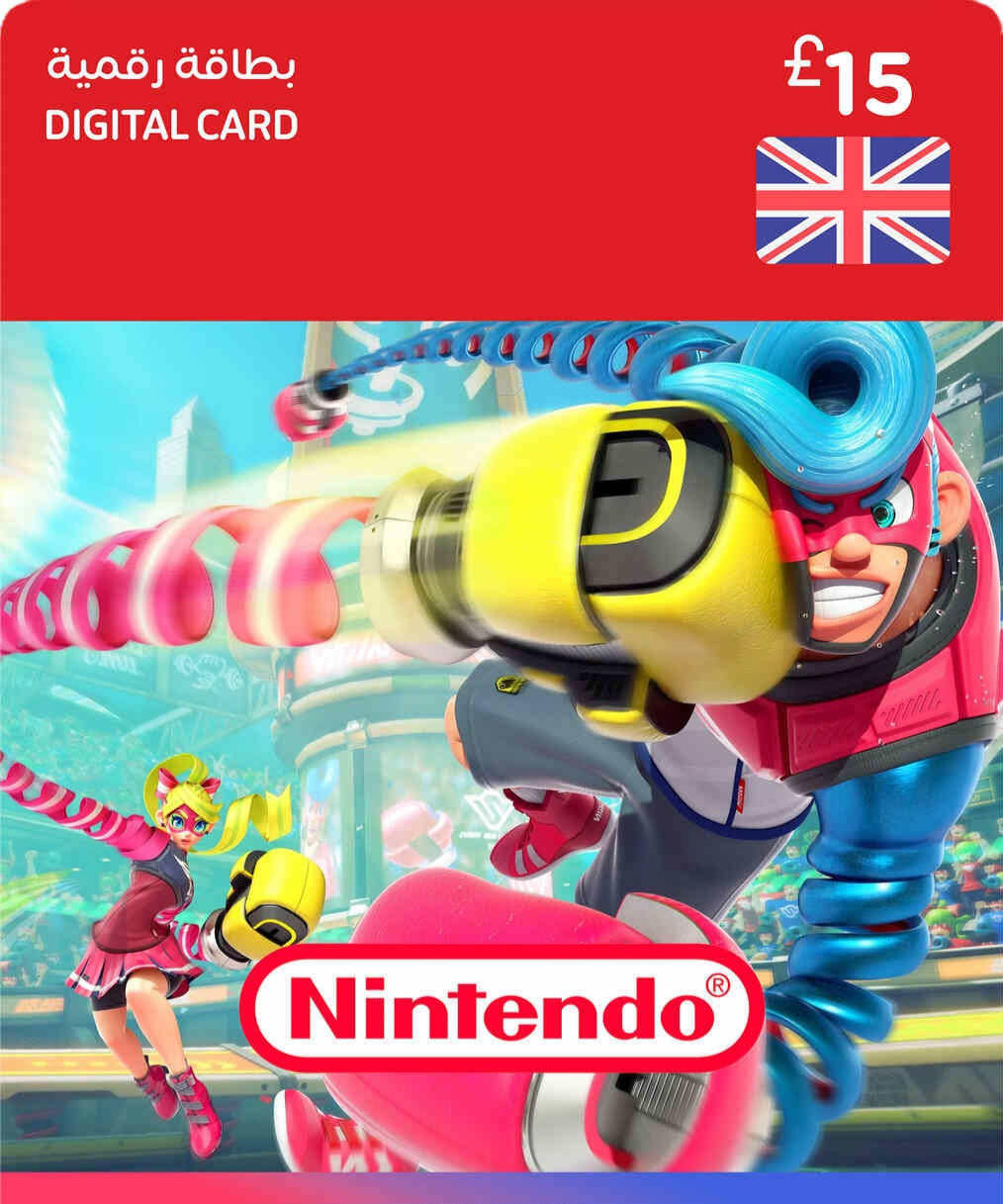Nintendo E-Shop 15 Gift Card - UK