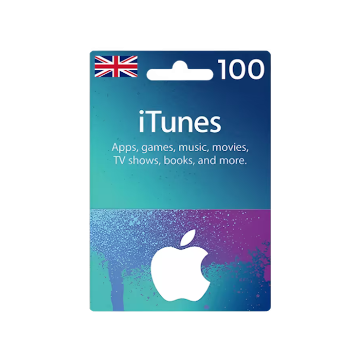 Apple iTunes Gift Card United Kingdom 100 GBP UK iTunes
