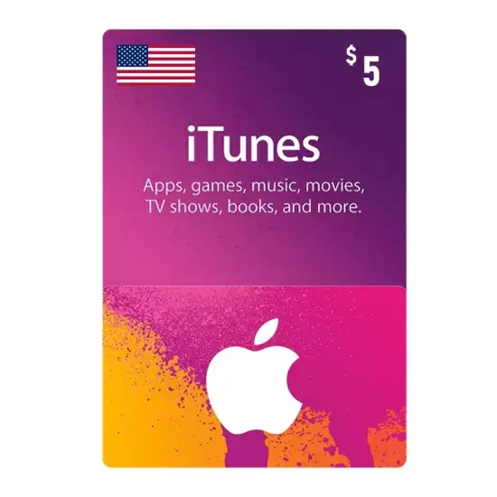 Apple iTunes Gift Card USA 5$